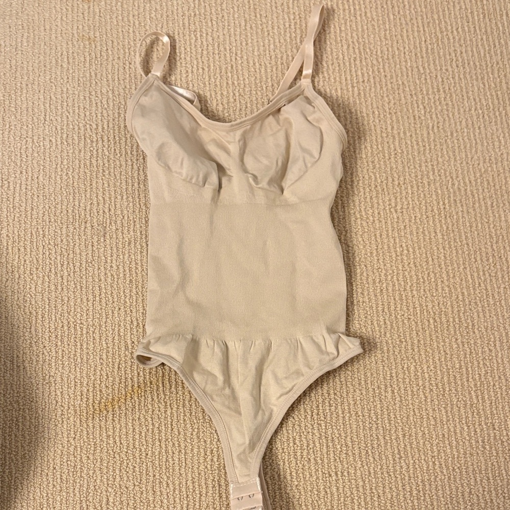 Amazon Women's Cream Shapewear Bodysuit